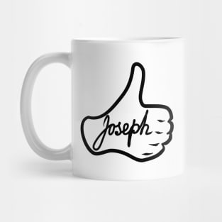 Men name Joseph Mug